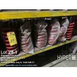 Lot of (12) Shake out conveyor springs