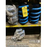 Lot of (7) Shake out conveyor springs