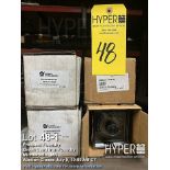 Lot of (4) assorted Automatic Timing & Controls HP51A6 Reset Timer, Model HP51A6, 120 VAC