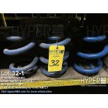 Lot of (3) Shake out conveyor springs