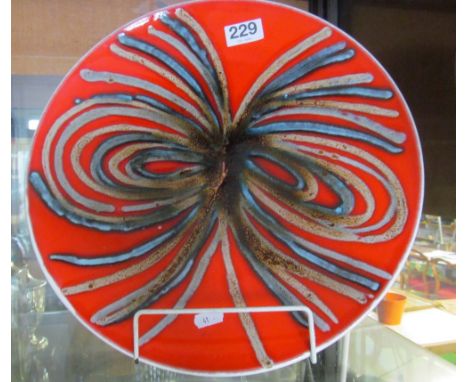 A Poole Pottery plate