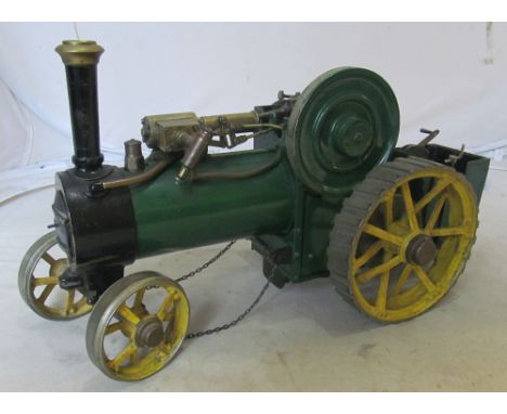 A steam traction engine