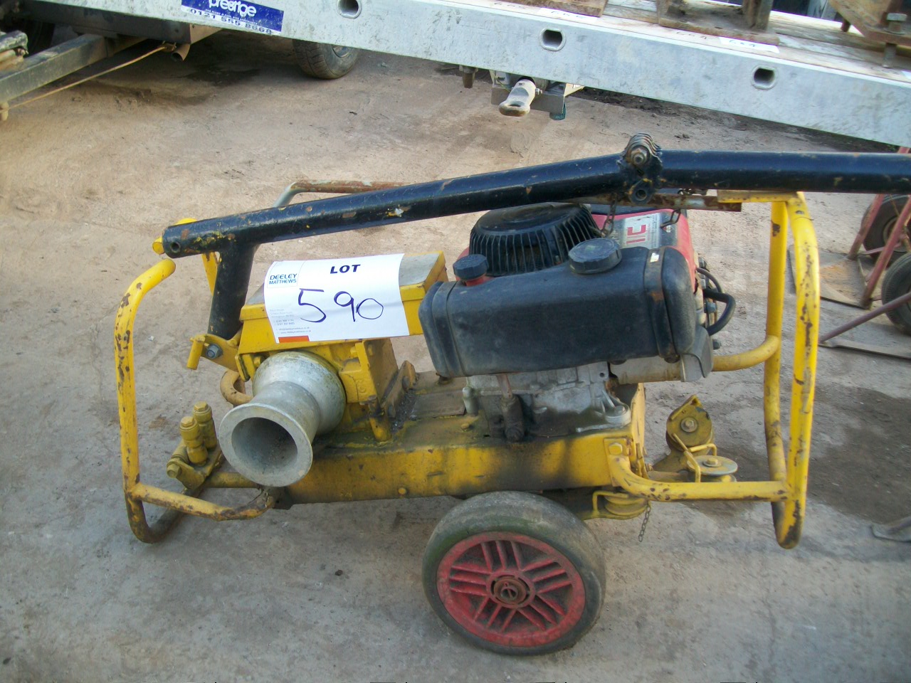 King CABLE WINCH with Briggs & Stanton petrol engine