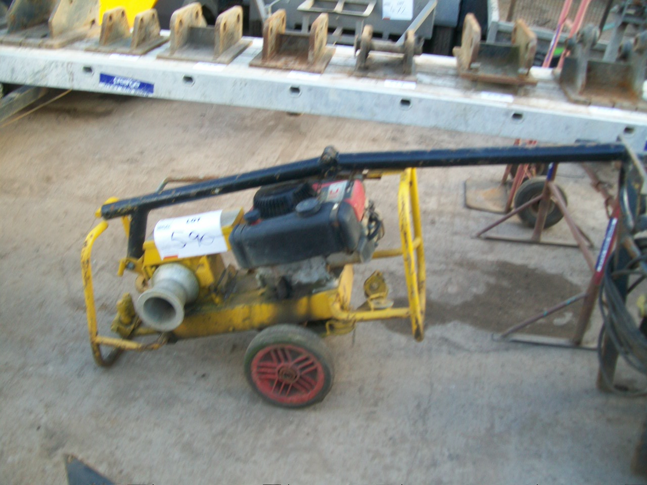 King CABLE WINCH with Briggs & Stanton petrol engine