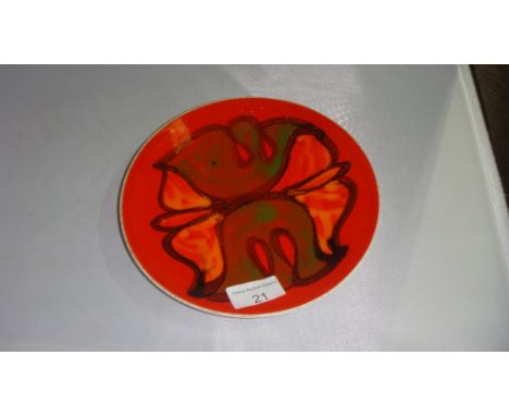 Poole Pottery Delphi pattern circular dish