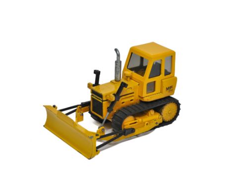 NZG 1/50 diecast model construction issue comprising Massey Ferguson 300 Tracked Dozer. Generally good to very good. 