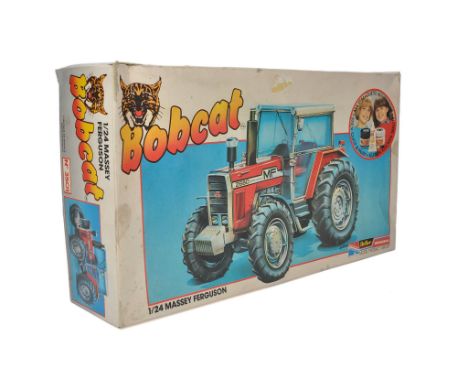 Heller Bobcat 1/24 plastic model kit comprising Massey Ferguson 2680 Tractor. Complete and unstarted, still in sealed bags. 