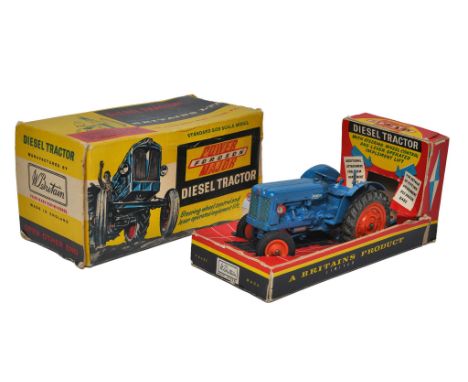 Britains 1/32 farm model issue comprising No. 172F Fordson Power Major Tractor. Generally very good with only minor marks in 