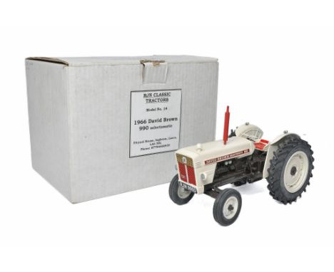 RJN Classic Tractors 1/16 Farm Model issue comprising 1966 David Brown 990 Selectamatic Tractor. Looks to be without obvious 