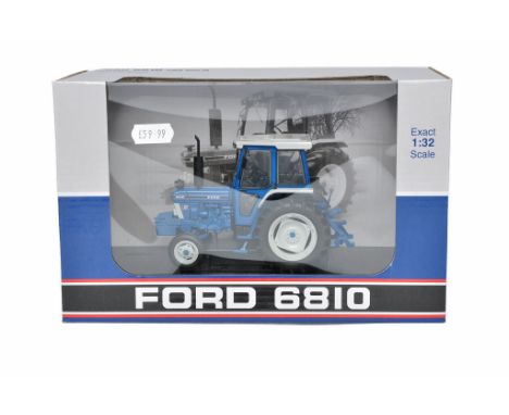 Universal Hobbies 1/32 Farm Model issue comprising Ford 6810 2WD Tractor. Excellent and not previously removed from box. 