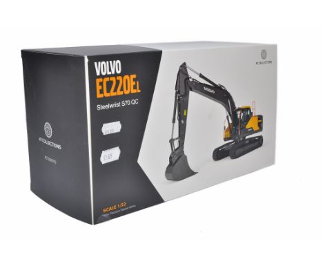 AT Collections 1/32 Farm / Construction Model issue comprising Volvo EC220EL Tracked Excavator. Excellent and not previously 