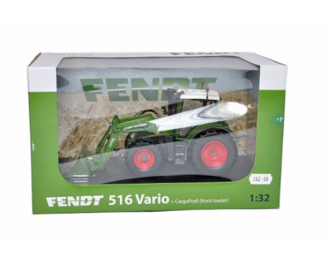 Universal Hobbies 1/32 Farm Model issue comprising Fendt 516 Vario (with loader) Tractor. Excellent and not previously remove