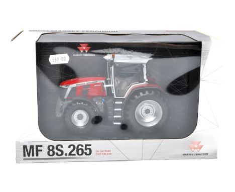 Universal Hobbies 1/32 Farm Model issue comprising Massey Ferguson 8S.265 Tractor. Excellent and not previously removed from 
