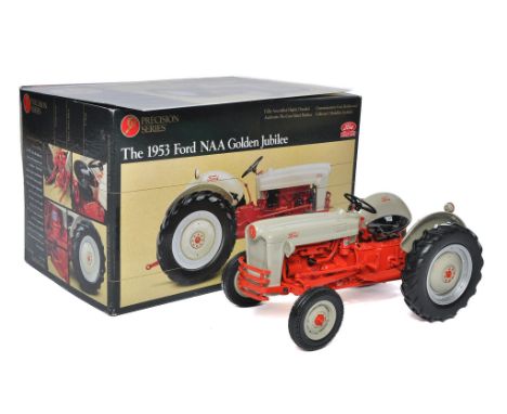 Ertl Precision 1/16 farm model issue comprising Ford NAA Golden Jubilee Tractor. Complete and looks to be excellent in origin