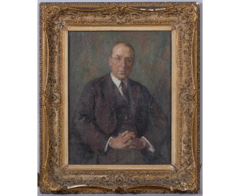 Arthur Ralph Middleton Todd (1891 - 1966), mid-20th century portrait of Henry MacCormac, CBE, MD, FRCP, oil on canvas, signed