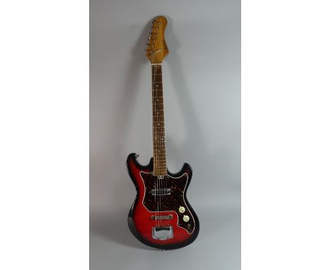 A Japanese Vintage Sakai Guitar with Later added Vintage Kluson Tuners.&nbsp;