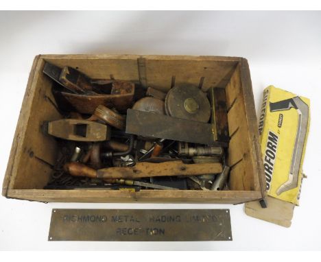 A quantity of old tools.