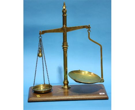Brass scales.