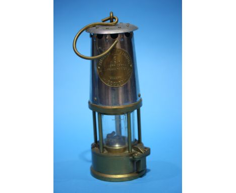 An Eccles Miner's lamp.