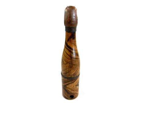 Antique novelty champagne bottle pipe 