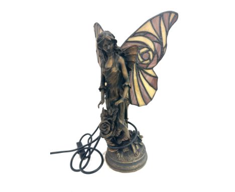 Art deco stye fairy lamp total height 40cm