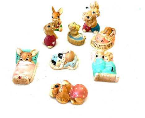 Selection of pendelfin figures 