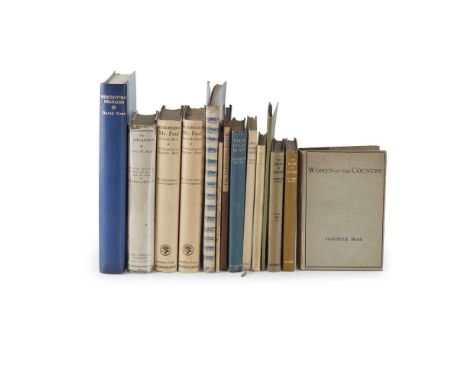 Bone, Gertrude and Stephen 14 volumes, some signed, comprising Women of the Country. 1913, first edition, dustwrapper; Bone, 