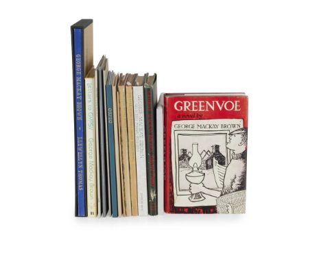 Brown, George Mackay 14 volumes, including 6 signed copies Letters to Gypsy. 1990. First edition, signed by author on title, 