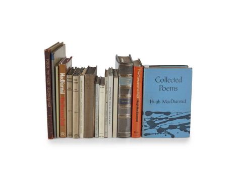 Macdiarmid, Hugh [Grieve, Christopher Murray] 18 volumes, including 17 signed or presentation Annals of the Five Senses. 1923