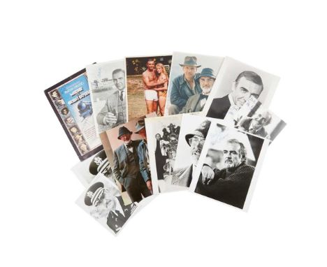 Connery, Sir Sean A Collection of Film &amp; Publicity Photographs, many signed 19 photographs: 1) photograph from 'Dr No' sh