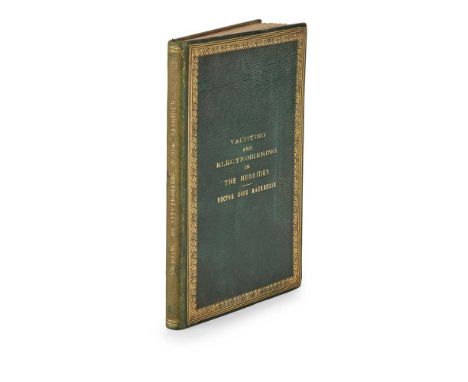 Mackenzie, Hector Rose Yachting and Electioneering in the Hebrides Inverness: A. &amp; W. Mackenzie, 1887. 8vo, inscription t