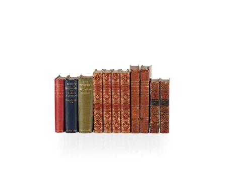 Scottish History 11 volumes, comprising Pinkerton, John The History of Scotland from the Accession of the House of Stuart to 