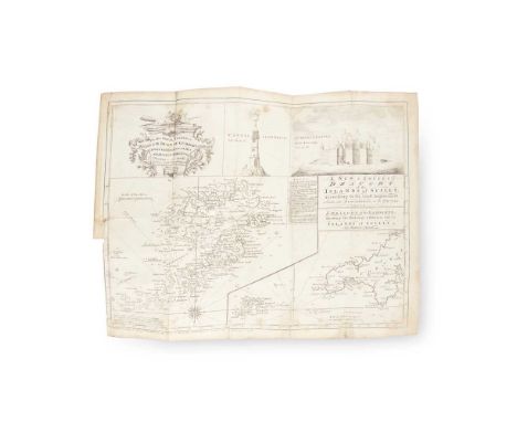 Heath, Robert A Natural and Historical Account of the Islands of Scilly London: R. Manby and H.S. Cox, 1750. 8vo, folding map