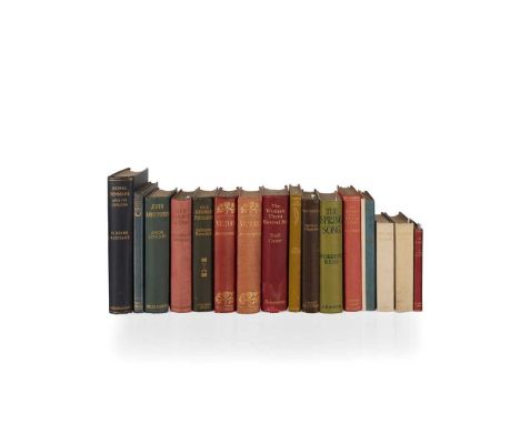 Literature, 1910-20 17 volumes, comprising The Open Window. 2 volumes, 12mo, original cream-coloured cloth-backed blue boards