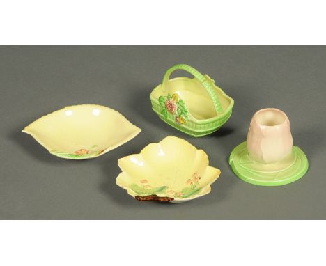 Four pieces of Carltonware.