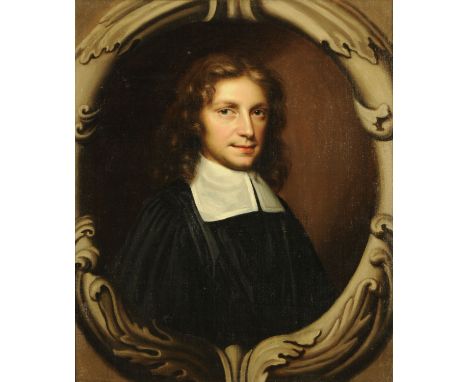 Mary Beale (1633-1699), oil on canvas, portrait of a clergyman thought to be the young John Tillotson later Archbishop of Can