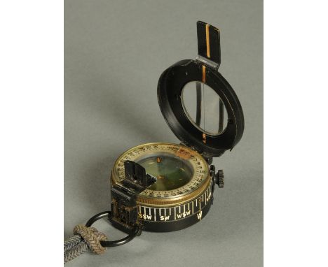 A military compass, by H.B. & S. Limited, Berking.