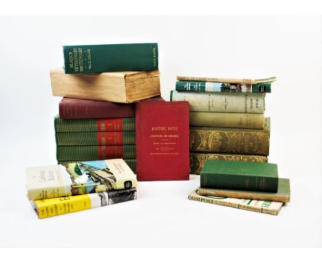 A miscellany of farming and rural estate management books to include STEPHENS (H), THE BOOK OF THE FARM, 2 vols, green cloth 