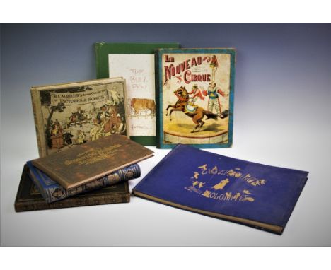 CALDECOTT (R), R. CALDECOTT'S SECOND COLLECTION OF PICTURES AND SONGS, green embossed illustrated boards, colour plates and b