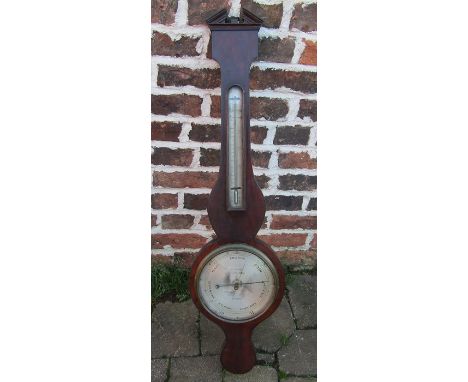 J Smith Royal Exchange London barometer H 96 cm