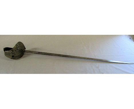 George VI dress sword (missing scabbard) L 101 cm