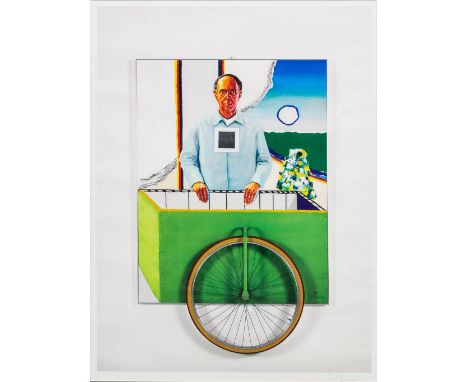 Roger RAVEEL (1921-2013) Lithograph, signed and marked 'Special edition' on the back. (45 x 60 cm)