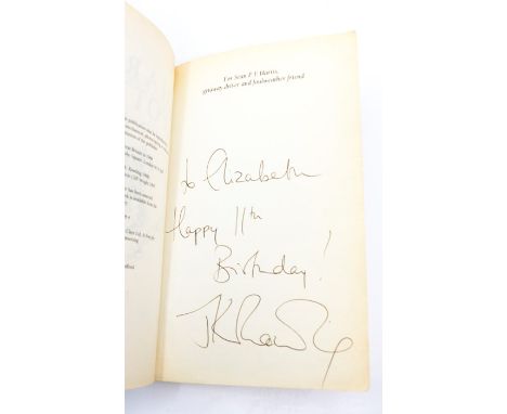 Rowling, J. K. Harry Potter and the Chamber of Secrets, signed first edition, first issue, London: Bloomsbury, 1998, paperbac