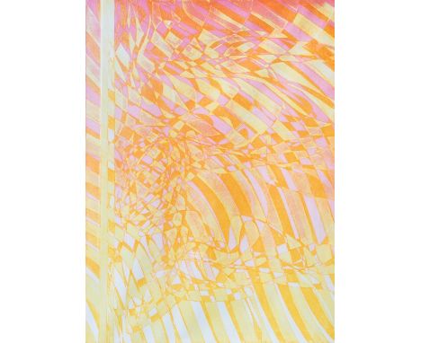 Stanley William Hayter (British, 1901-1988), Wind, signed and dated 1974 l.r, titled and No.45/75 below, colour print, 60 by 