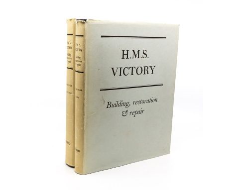 Bugler, Arthur. HMS Victory: Building, Restoration and Repair, London: HMSO, 1966, in two parts (the text in publisher's blue