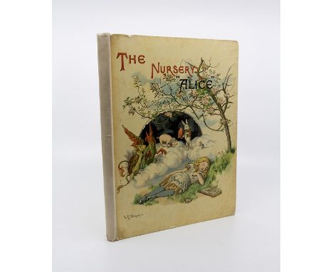 Carroll, Lewis [Charles Lutwidge Dodgson]. The Nursery "Alice", first published edition, London: Macmillan and Co., 1890, pub