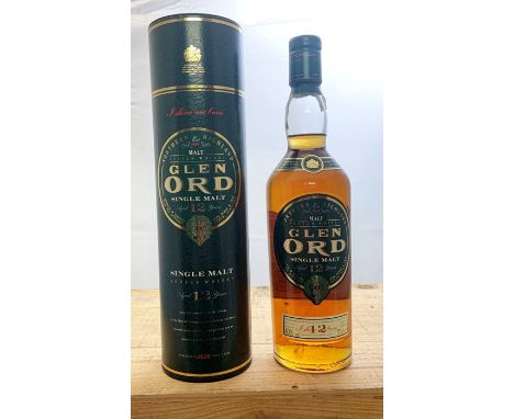 A nineties bottling of 12 year old Glen Ord Single Malt Scotch Whisky.Region: HighlandsDistillery: Glen OrdDistilled: Age: 12