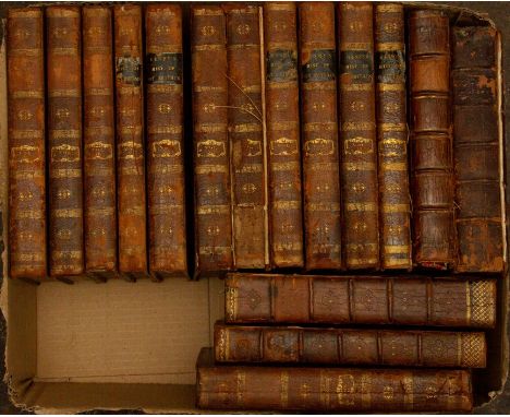 Collection of books bearing armorial bookplates for Rev. Thomas Levett of Staffordshire: The Complaint: Or, Night-Thoughts on