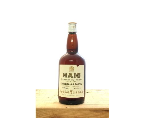 A bottle of 1960's Haig Gold Label Blended Scotch Whisky, in excellent condition. Region: ScotlandDistillery: HaigAge: NABott