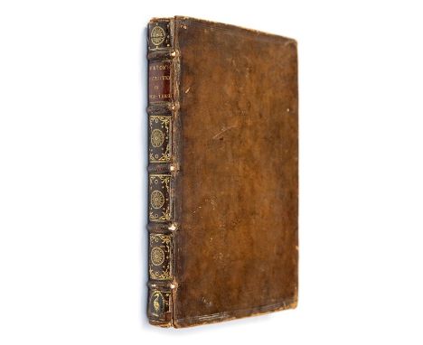 Burton, William. The Description of Leicestershire, first edition, London: John White, [1622], full contemporary calf with ox